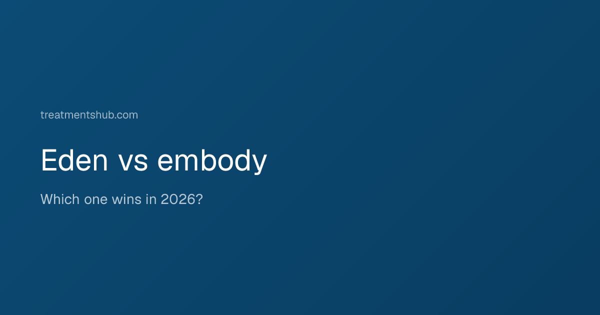 Eden vs Embody (2026): GLP-1 Cost, Plans & Meds Compared